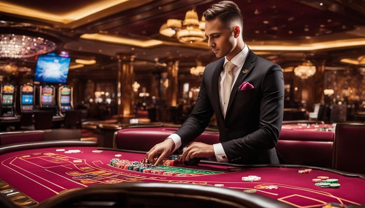 Casino slots game lobby overview showing sports and casino categories